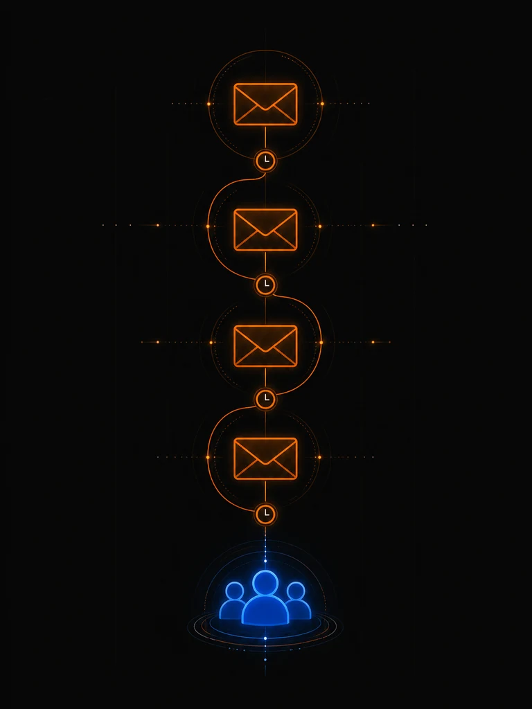 Zasta email sequence asset illustration